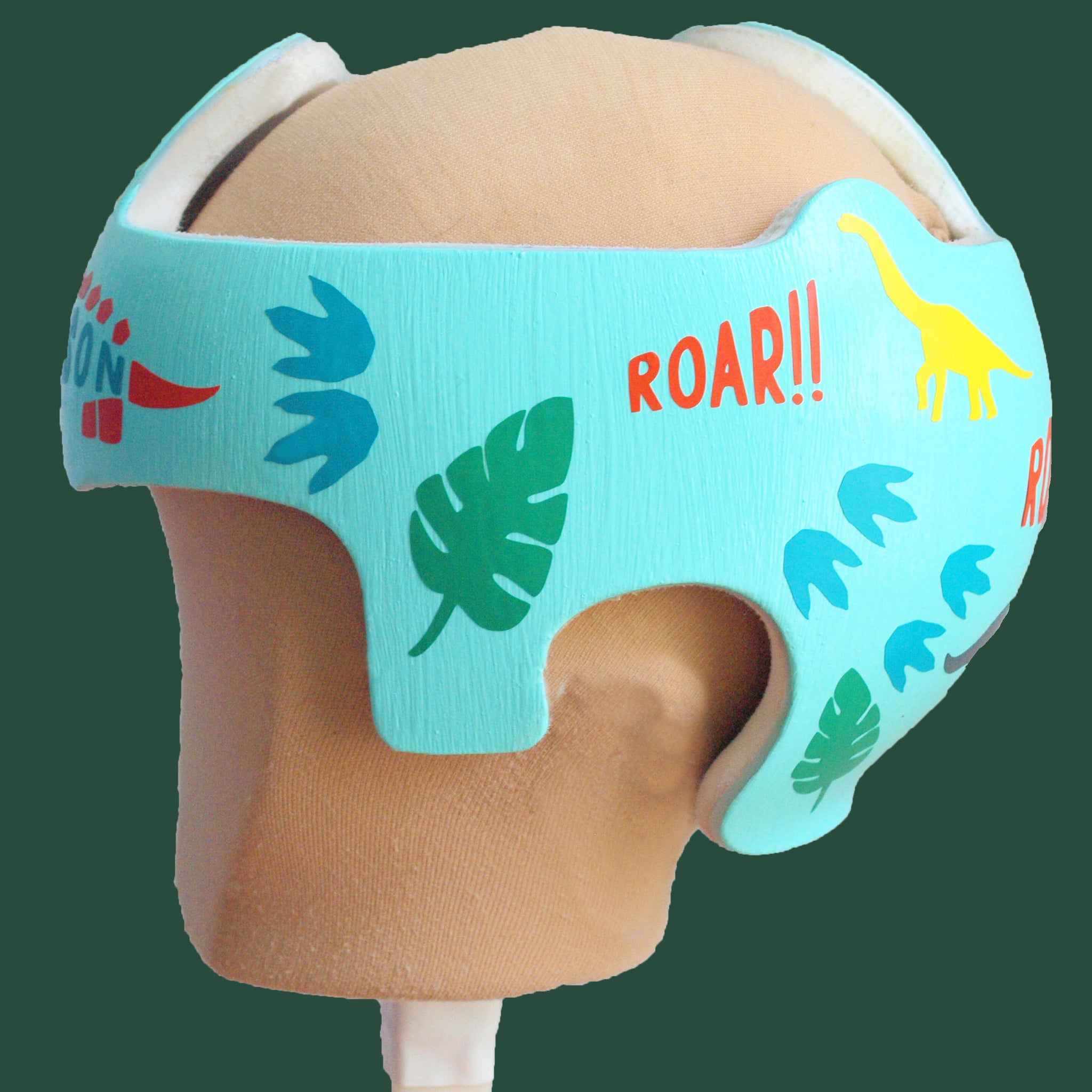 dinosaur football helmet Dinosaur Prehistoric Animal Baby Boy Helmet Decals for Cranial Band