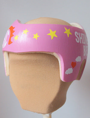 Cranial Band Starband Doc Band Baby Plagiocephaly Helmet Decals , Unicorn Design