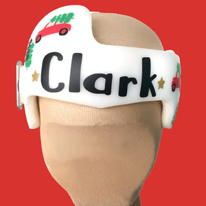 Christmas Holiday Baby Helmet Cranial Band Decal Stickers for Starband docband plagio cranio helmets