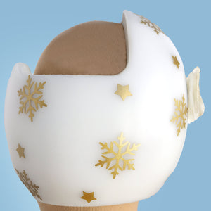 Snowflake Winter Holiday Baby Helmet Decals, Starband Doc Band Plagio Cranio Helmet Decoration